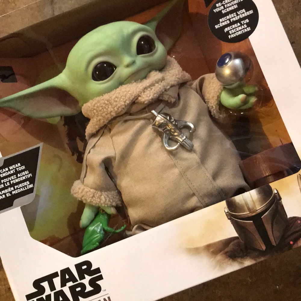 Star Wars The Mandalorian Baby Plush Yoda